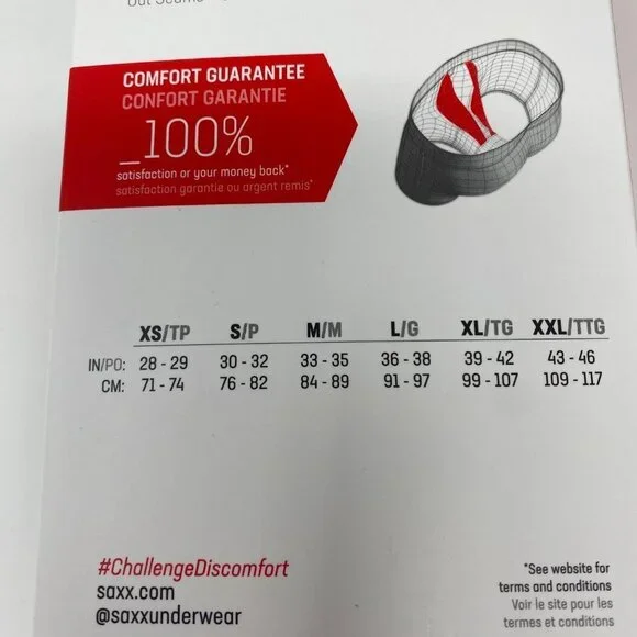 Saxx Volt Boxer Briefs Sz Med Slim Fit Peanuts Football - Picture 6 of 10